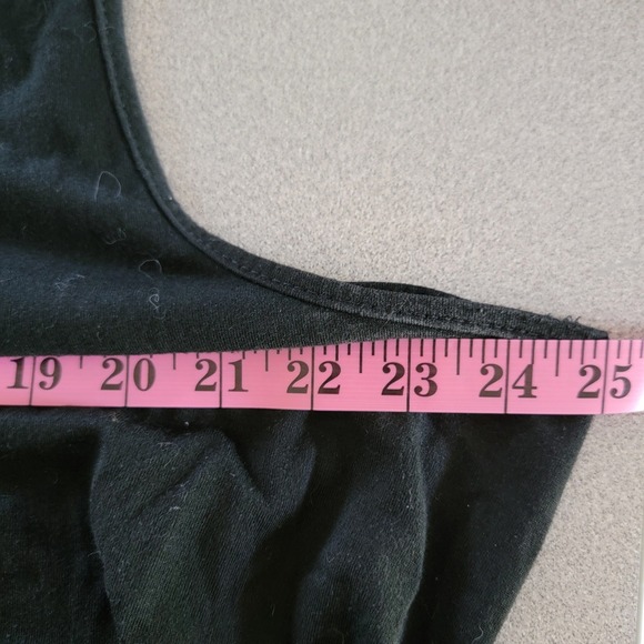 Shein Curve Tank Top Sleeveless Casual Basic Everyday Black 4XL - Picture 3 of 5